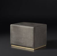 Fabric Ottoman