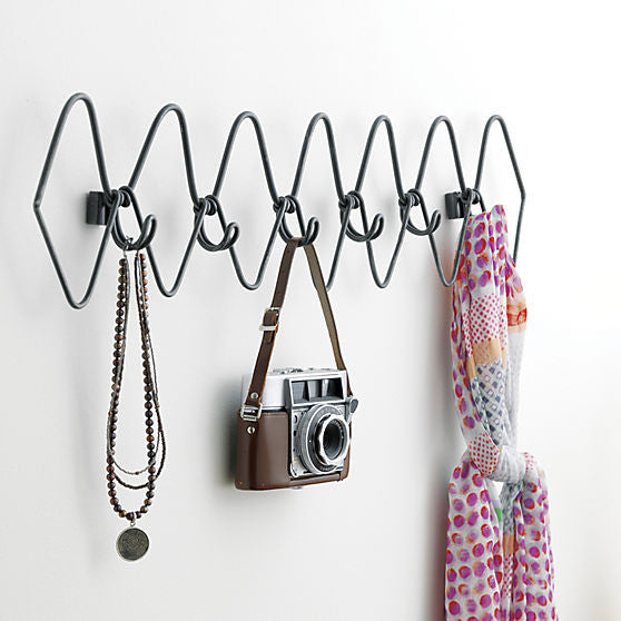 Metal coat rack