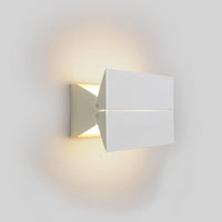 Ada 9 White Sconce