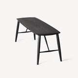 Adelaide Bench (Blackened Oak)