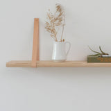 Leather Strap Shelf