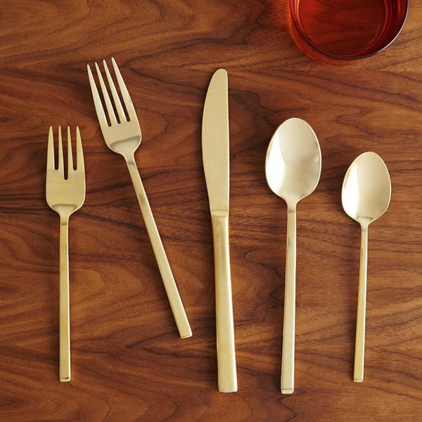 Gold Flatware