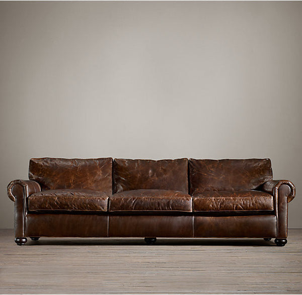 Leather sofa