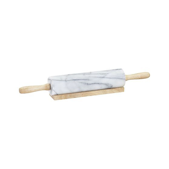 Marble rolling pin